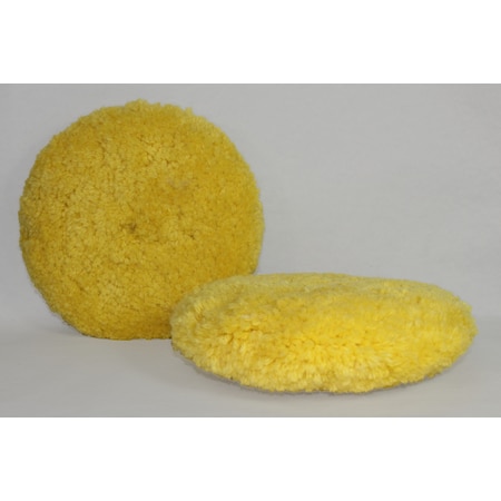 Hti Hi-Buff Double Sided Wool Blend Polishing Pad - 8" HB 711